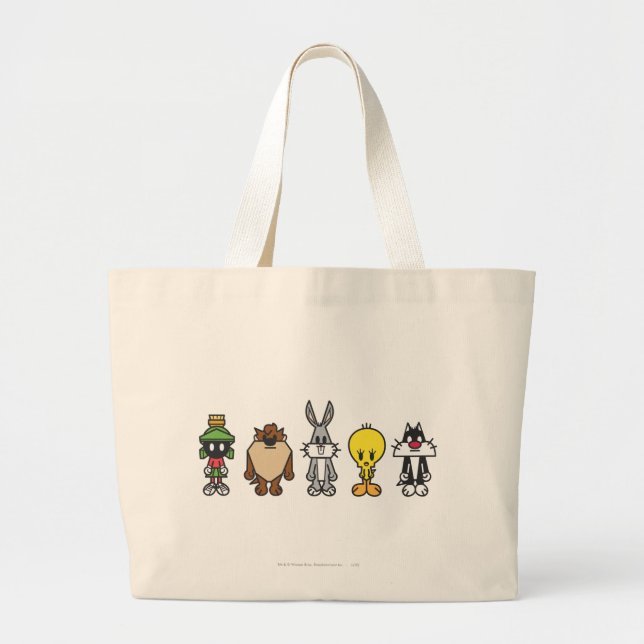 Grand Tote Bag LOONEY TUNES™ - Photo de groupe Op (Devant)