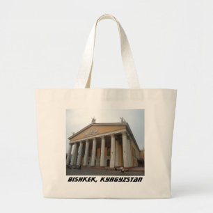 Grand Tote Bag L'opéra kirghize de Bishkek Frunze