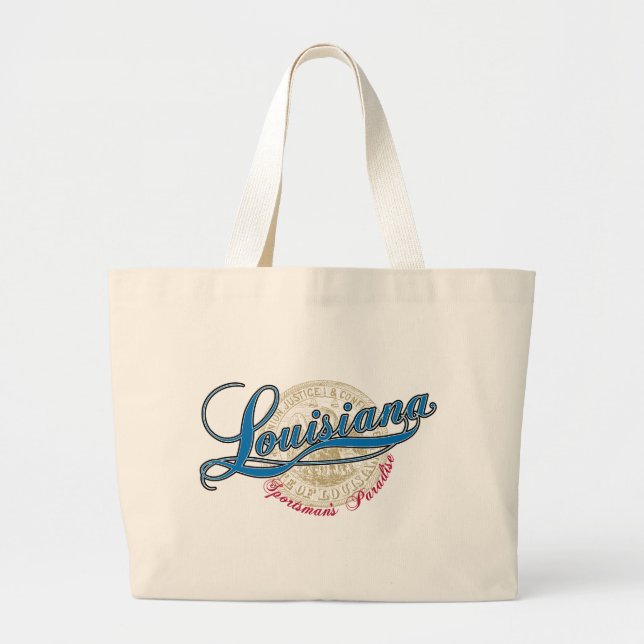 Grand Tote Bag Louisiane (Devant)