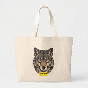 Grand Tote Bag Loup. Pack papa