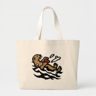 Grand Tote Bag Loutre de mer