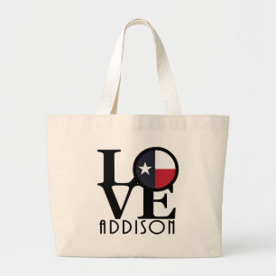 Grand Tote Bag LOVE Addison Texas
