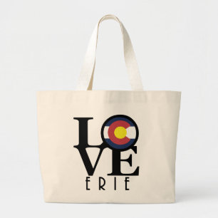 Grand Tote Bag LOVE Erie Colorado