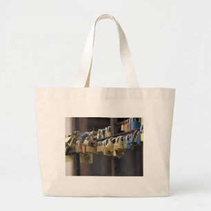 Grand Tote Bag Love Padlocks, Prague