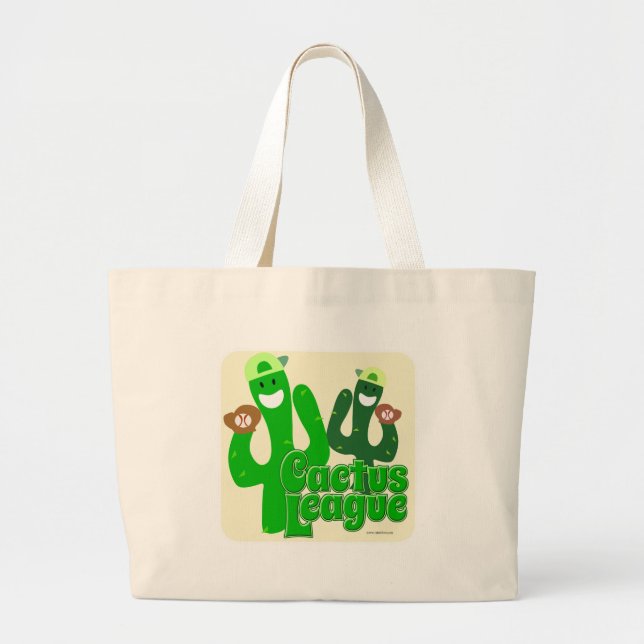 Grand Tote Bag Love the Cactus League (Devant)