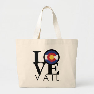 Grand Tote Bag LOVE Vail Colorado