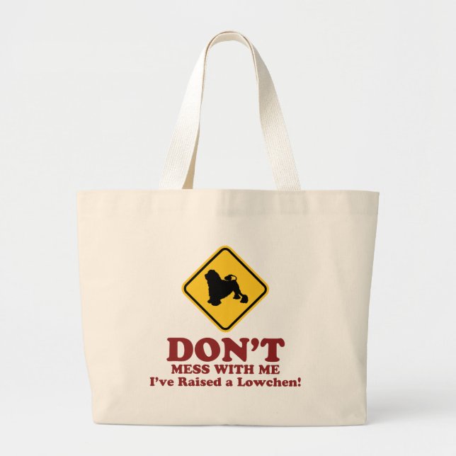 Grand Tote Bag Lowchen (Devant)