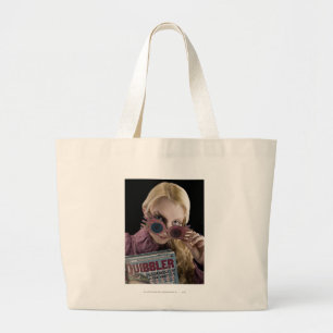 Grand Tote Bag Luna Lovegood Peeks Over Glasses