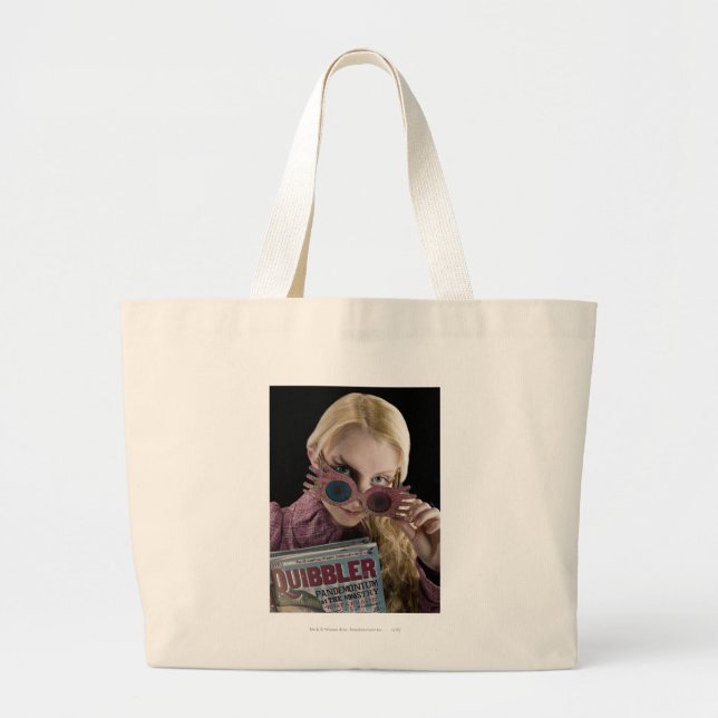 Grand Tote Bag Luna Lovegood Peeks Over Glasses (Devant)