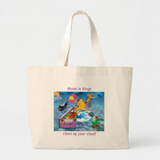 Grand Tote Bag Lune dans la Vierge
