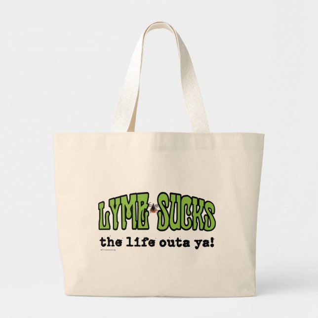 Grand Tote Bag Lyme suce (Devant)
