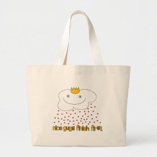Grand Tote Bag M. cloud pleut l'amour