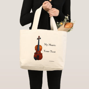 Grand Tote Bag Ma musique