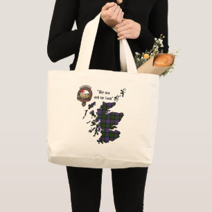 Grand Tote Bag MacDonald Clan Badge Jumbo Tote