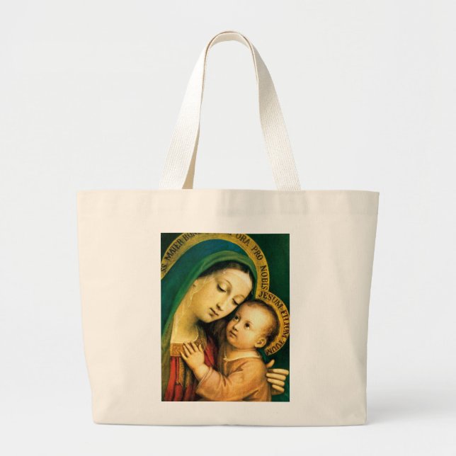 GRAND TOTE BAG MADONNA ET ENFANT (Devant)