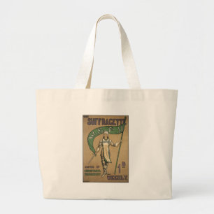 Grand Tote Bag Magazine de suffragette