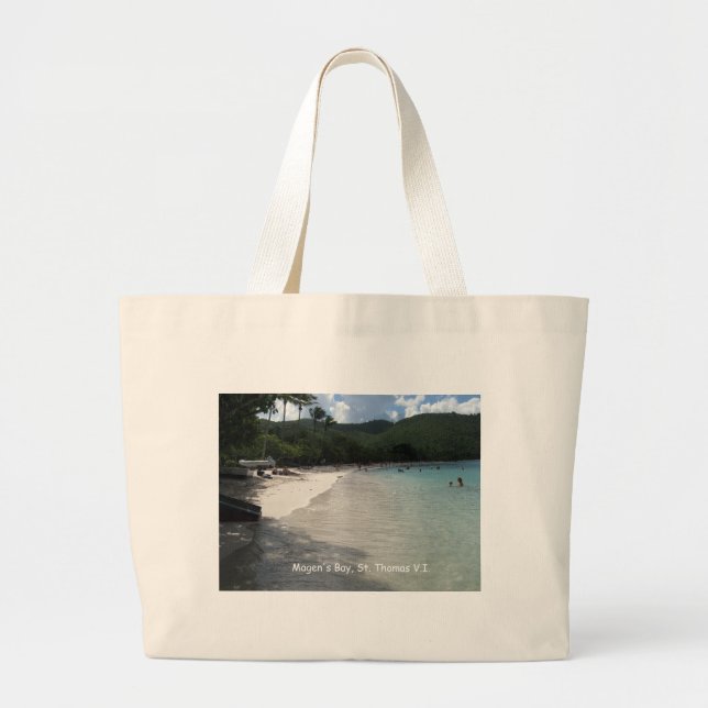 Grand Tote Bag Magen's Bay, St. Thomas (Devant)