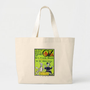 Grand Tote Bag Magicien d'Oz merveilleux
