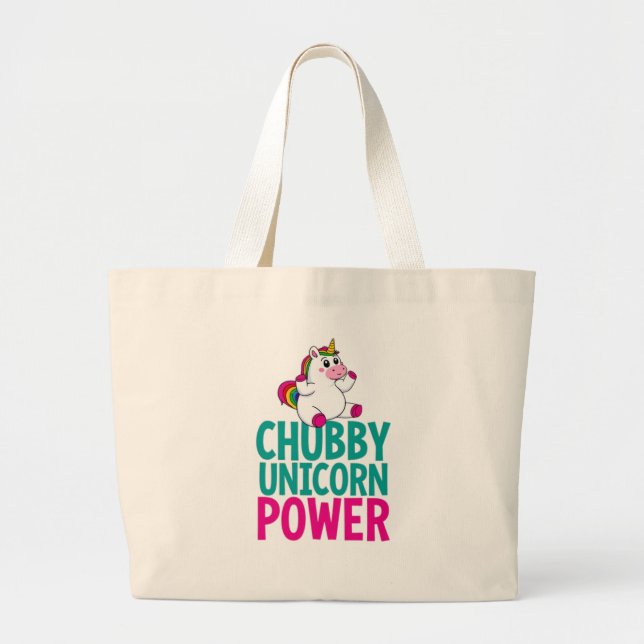 Grand Tote Bag Magie de licorne libérée (Devant)