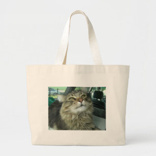 Grand Tote Bag Maine Coon kitty