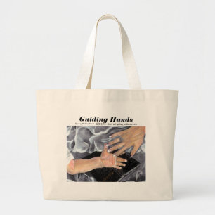 Grand Tote Bag Mains de guidage - customisées