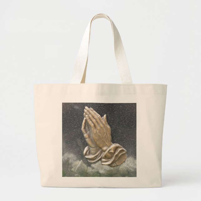 GRAND TOTE BAG MAINS DE PRIÈRE (Devant)