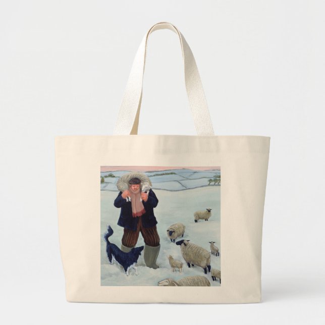 Grand Tote Bag Maison du pli (Devant)
