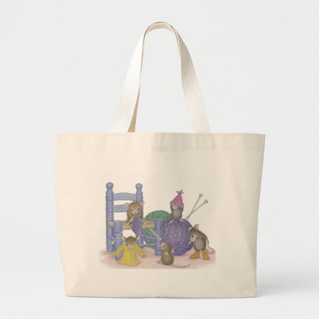 Grand Tote Bag Maison-Souris Designs® - Fourre-tout enorme (Devant)