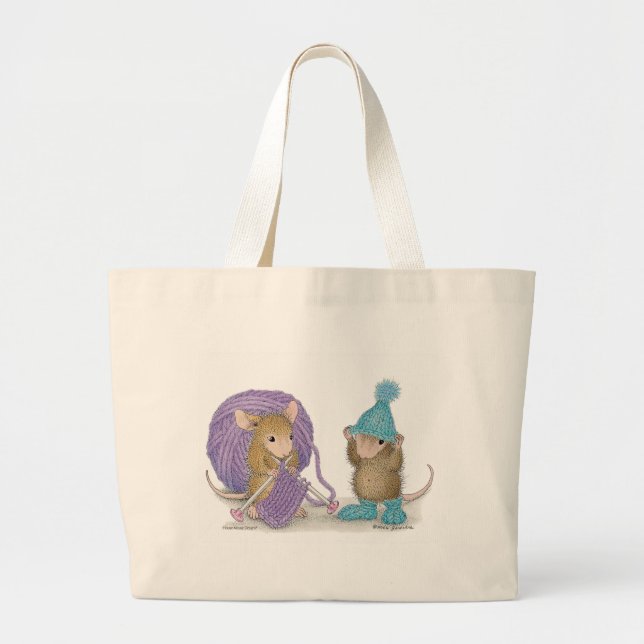 Grand Tote Bag Maison-Souris Designs® - Fourre-tout enorme (Devant)