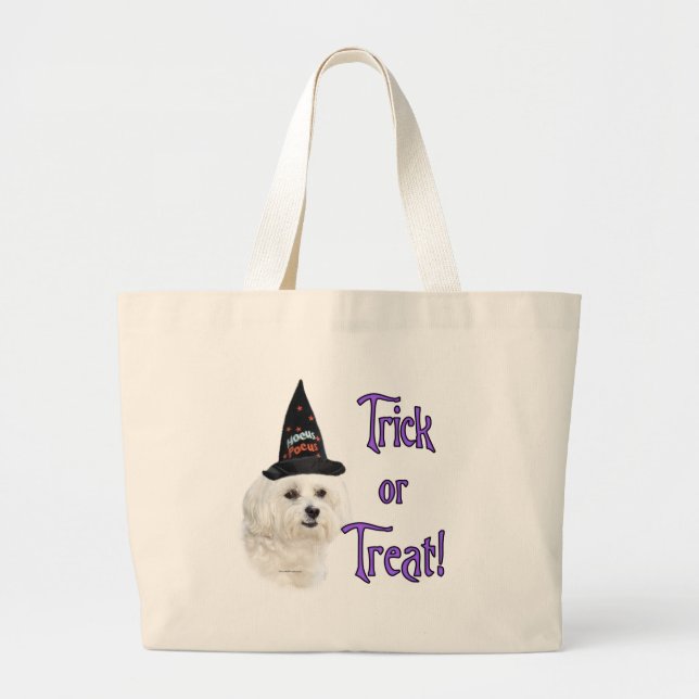 Grand Tote Bag Maltese Trick (Devant)