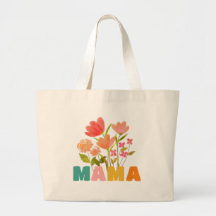 Grand Tote Bag Mama Flower Fourre-tout