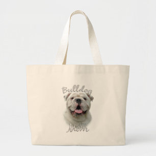 Grand Tote Bag Maman 2 de bouledogue