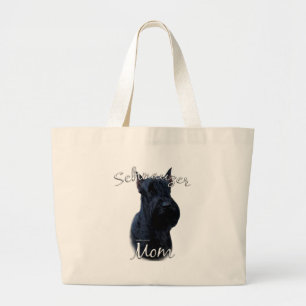 Grand Tote Bag Maman 2 de Schnauzer géant