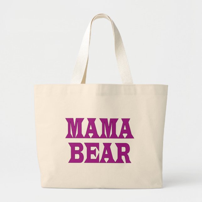 Grand Tote Bag Maman Bear (Devant)