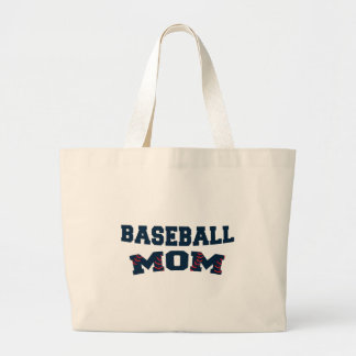 Grand Tote Bag Maman branchée de baseball