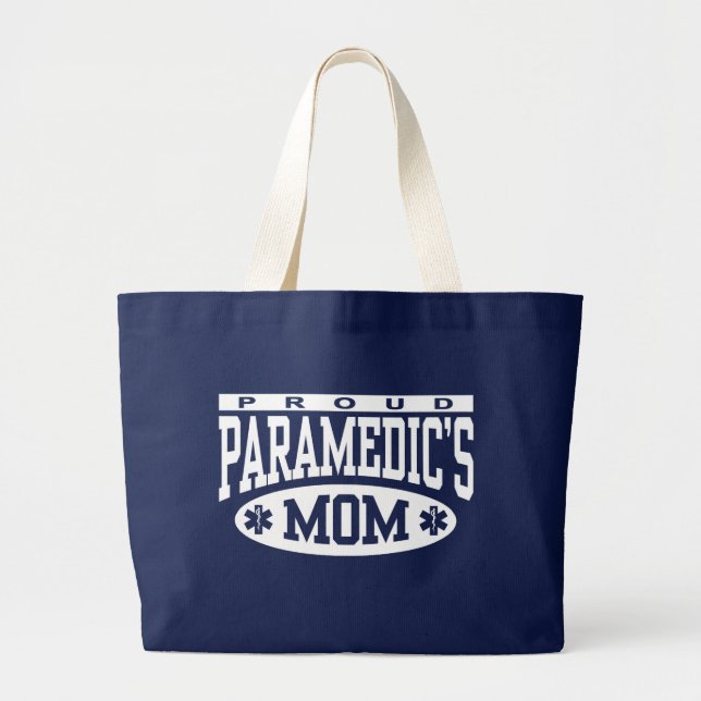 Grand Tote Bag Maman de Paramedic (Devant)
