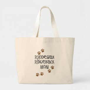 Grand Tote Bag Maman de Rhodesian Ridgeback