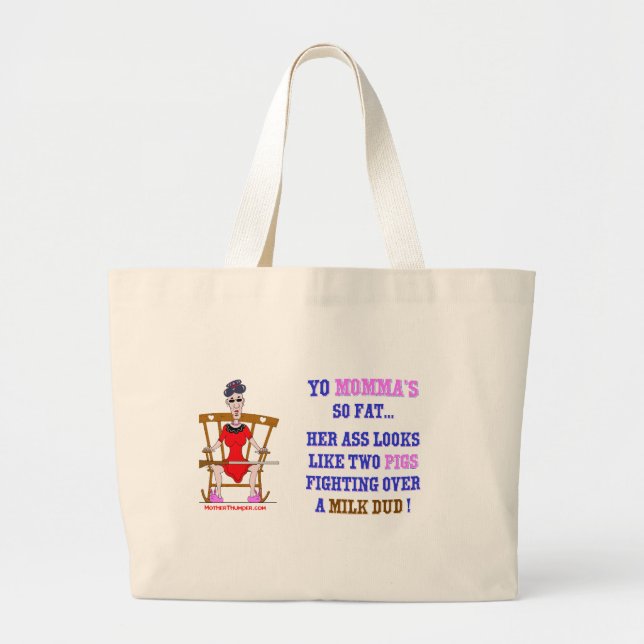 Grand Tote Bag Mamans de Yo # 03 (Devant)