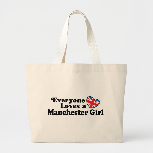 Grand Tote Bag Manchester Girl (Devant)