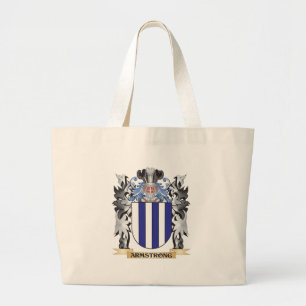Grand Tote Bag Manteau d'Armstrong des bras - crête de famille