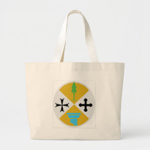 Grand Tote Bag Manteau de la Calabre (Italie) des bras