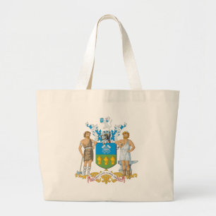 Grand Tote Bag Manteau de Sheffield des bras