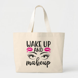 Grand Tote Bag Maquilleuse MUA Cosmétologue Diva Attitude Chouett