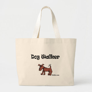 Grand Tote Bag Marcheur de chien