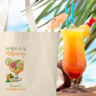 Grand Tote Bag Margs et Matrimony Tequila & Fiesta Enterrement de