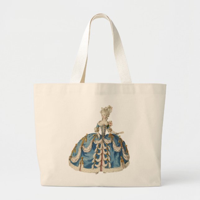 Grand Tote Bag Marie Antoinette Jumbo Fourre-tout (Devant)
