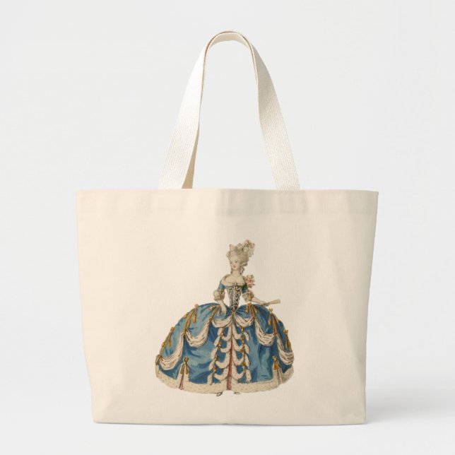 Grand Tote Bag Marie Antoinette Jumbo Fourre-tout (Devant)