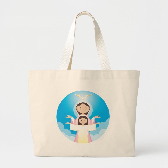 Grand Tote Bag Marie Mère de Dieu (Devant)