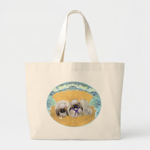 Grand Tote Bag Marins Pékinois