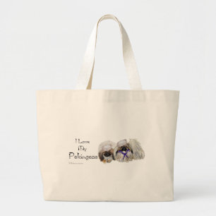 Grand Tote Bag Marins Pékinois